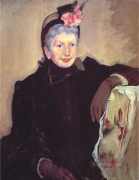 年配の女性の母親の子供たちの肖像 メアリー・カサット Oil Paintings